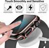 Piili Apple Watch 44mm Mix Kılıf - Siyah 6944629140119