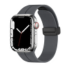 Piili Apple Watch 42-44-45-49 mm Rubber Kayış Gri 6944629154970