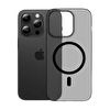 Piili iPhone 15 Pro Max İnce Magsafe Kılıf - Siyah 6944629164191