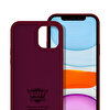 Buff iPhone 11 Rubber S Kılıf - Mor 6959633412336