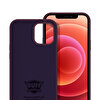 Buff iPhone 12/12 Pro Rubber Fit Kılıf - Mor 6959633412688