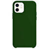 Buff iPhone 12/12 Pro Rubber Fit Kılıf -Koyu Yeşil 6959633412695