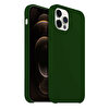 Buff iPhone 12Pro Max Rubber Fit Kılıf -Koyu Yeşil 6959633412787