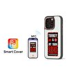 URR iPhone 15 Pro Max NFC Smart Kılıf - Siyah 6972689502295