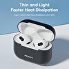 Rock Airpods 3 Silikon Kılıf - Siyah 6974282124560