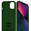 Buff iPhone 13 Mini Rubber Fit Kılıf - Yeşil