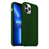 Buff iPhone 13 Pro Rubber Fit Kılıf - Yeşil 8682750457598