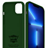 Buff iPhone 13 Pro Rubber Fit Kılıf - Yeşil 8682750457598