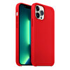 Buff iPhone 13 Pro Max Rubber Fit Kılıf - Kırmızı 8682750457642