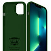Buff iPhone 13 Pro Max Rubber Fit Kılıf - Yeşil 8682750457659