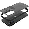 Buff iPhone 12 Hybrid Corner Kılıf - Siyah 8683548210371