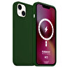 Buff iPhone 13 MagSafe Rubber Fit Kılıf - Yeşil