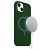 Buff iPhone 13 MagSafe Rubber Fit Kılıf - Yeşil