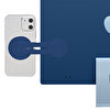 Buff MagSafe MacBook iPhone Tutucu - Mavi 8683548211170