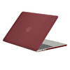 Blogy MacBook Pro 14.2 İnç Crystal Kılıf-Kırmızı