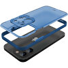 Buff iPhone 14 Pro Max Hybrid Corner Mavi Kılıf 8683548212207