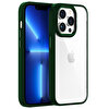 Buff iPhone 13 Pro New Air Bumper Kılıf -Yeşil 8683548212597