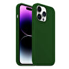 Buff iPhone 14 Pro Max Rubber Fit Kılıf - Yeşil 8683548212832