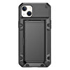 Buff iPhone 14 Plus Slide Armor Kılıf - Siyah 8683548214621
