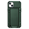 Buff iPhone 14 Plus Slide Armor Kılıf - Yeşil 8683548214638