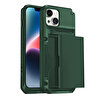 Buff iPhone 14 Slide Armor Kılıf - Yeşil 8683548214669