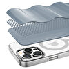 Buff iPhone 15 ProMax MagSafe Slim Kılıf Silver 8683548217882