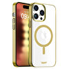 Buff iPhone 15 Pro MagSafe Slim Fit Kılıf Gold 8683548217936