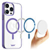 Buff iPhone 15 Pro MagSafe Slim Fit Kılıf Purple 8683548217943