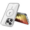 Buff iPhone 15 Pro MagSafe Slim Fit Kılıf Silver 8683548217950