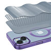 Buff iPhone 15 Plus MagSafe Slim Fit Kılıf Purple 8683548218018
