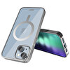 Buff iPhone 15 Plus MagSafe Slim Fit Kılıf Silver 8683548218025