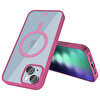 Buff iPhone 15 Plus MagSafe Slim Fit Kılıf Pink 8683548218056