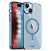 Buff iPhone 15 MagSafe Slim Fit Kılıf Light Blue 8683548218117