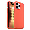 Buff iPhone 15 Pro Rubber Fit Kılıf Nectarine 8683548218605