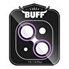 Buff iPhone 14/Plus Neon Metal Lens Koruyucu-Mor 8683548219343