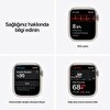 Apple Watch Series 7 GPS + Cellular, 41mm Yıldız Işığı Alüminyum Kasa ve Yıldız Işığı Spor Kordon - MKHR3TU/A