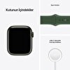 Apple Watch Series 7 GPS + Cellular, 41mm Yeşil Alüminyum Kasa ve Yonca Spor Kordon - MKHT3TU/A