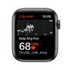 Apple Watch Nike SE GPS, 44mm Uzay Grisi Alüminyum Kasa ve Antrasit/Siyah Nike Spor Kordon MKQ83TU/A MKQ83TU/A
