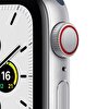 Apple Watch SE 1.Nesil GPS + Cellular, 40mm Gümüş Alüminyum Kasa ve Koyu Abis Mavi Spor Kordon - MKQV3TU/A MKQV3TU/A
