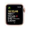 Apple Watch SE GPS + Cellular, 40mm Altın Rengi Alüminyum Kasa ve Yıldız Işığı Spor Kordon - MKQX3TU/A