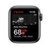Apple Watch Nike SE GPS + Cellular , 40mm Uzay Grisi Alüminyum Kasa ve Antrasit/Siyah Nike Spor Kordon - MKR53TU/A