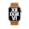 Apple Watch 45mm Golden Brown Leather Link - S/M ML7U3ZM/A