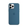 iPhone 13 Pro Max için MagSafe özellikli Silikon Kılıf – Kutup Mavisi