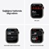 Apple Watch Series 7 GPS + Cellular, 41mm Grafit Paslanmaz Çelik Kasa ve Gece Yarısı Spor Kordon - MNC23TU/A 