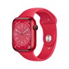 Apple Watch Series 8 GPS + Cellular 45mm (PRODUCT)RED Alüminyum Kasa (PRODUCT)RED Spor Kordon - MNKA3TU/A MNKA3TU/A