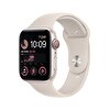 Apple Watch SE GPS + Cellular 44mm Yıldız Işığı Alüminyum Kasa ve Yıldız Işığı Spor Kordon - MNPT3TU/A MNPT3TU/A