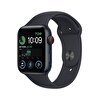 Apple Watch SE GPS + Cellular 44mm Gece Yarısı Alüminyum Kasa ve Gece Yarısı Spor Kordon - MNPY3TU/A MNPY3TU/A