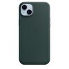 iPhone 14 Plus için MagSafe özellikli Deri Kılıf - Orman Yeşili