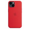 iPhone 14 için MagSafe özellikli Silikon Kılıf - (PRODUCT)RED