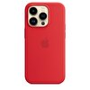 iPhone 14 Pro için MagSafe özellikli Silikon Kılıf - (PRODUCT)RED